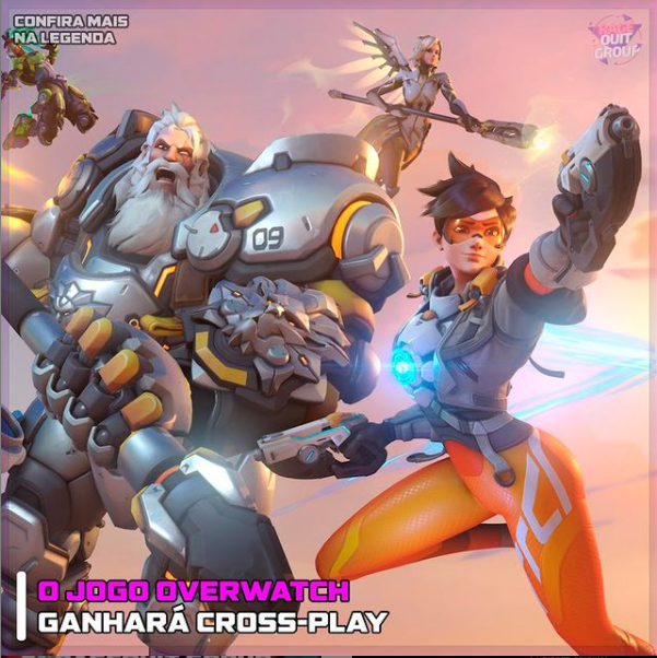 oragequitgroup's tweet photo. A Blizzard anunciou que o FPS "Overwatch" ganhará cross-play. A data da atualização não foi lançada, ficando, portanto, somente com "em breve". Junto disso, todos os jogadores receberão uma caixa dourada de itens, que concederá pelo menos um item raro.
.
#overwatch #overwatch2 https://t.co/QVmle5dC54