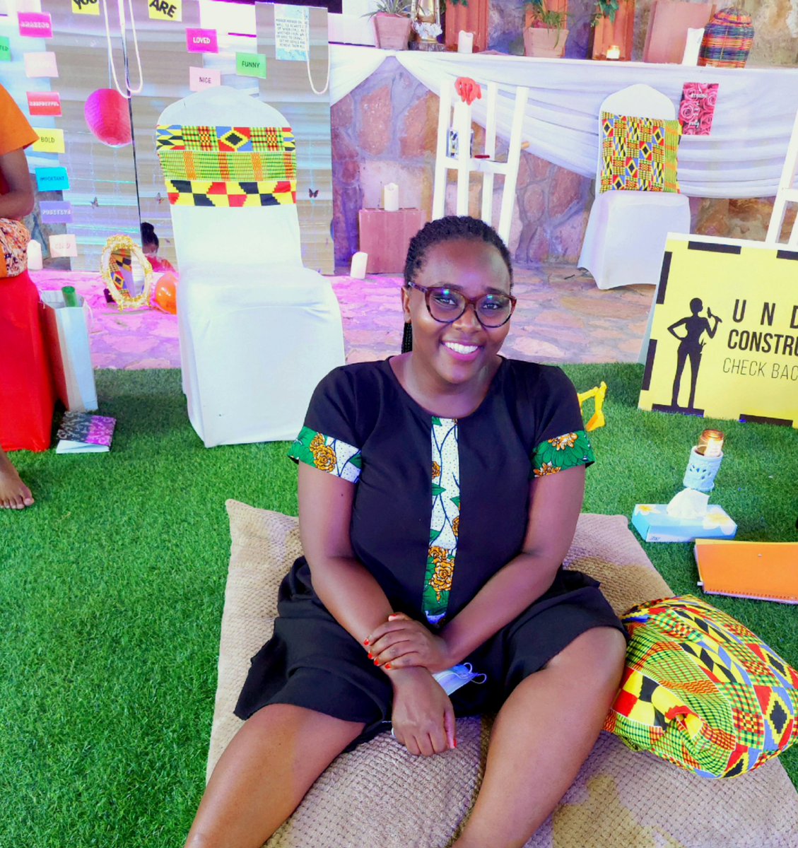 God threw me a smile today and I caught it. Still counting my blessings.