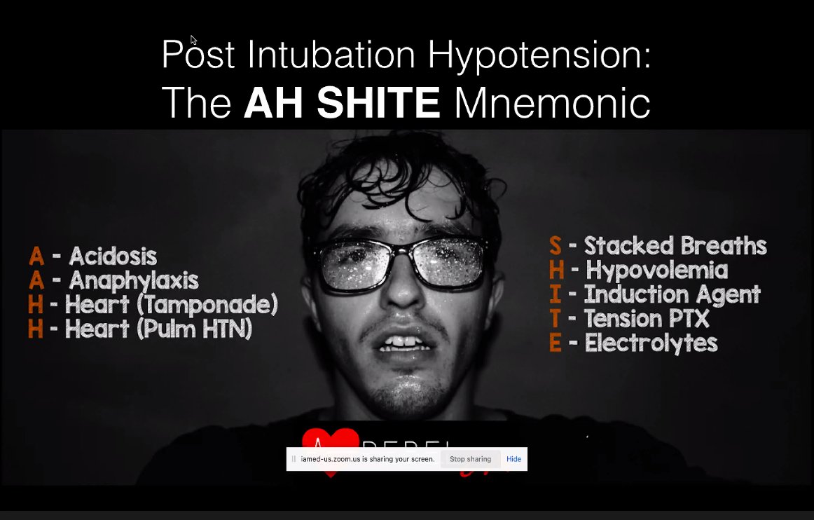 Ketamine vs Etomidate for RSI by <a href="/RobJBryant13/">Rob Bryant</a> #rebellion21

🩸Resuscitate
🫁Intubate
🤔Anticipate
Consider lower induction dose in patients who are HD unstable
