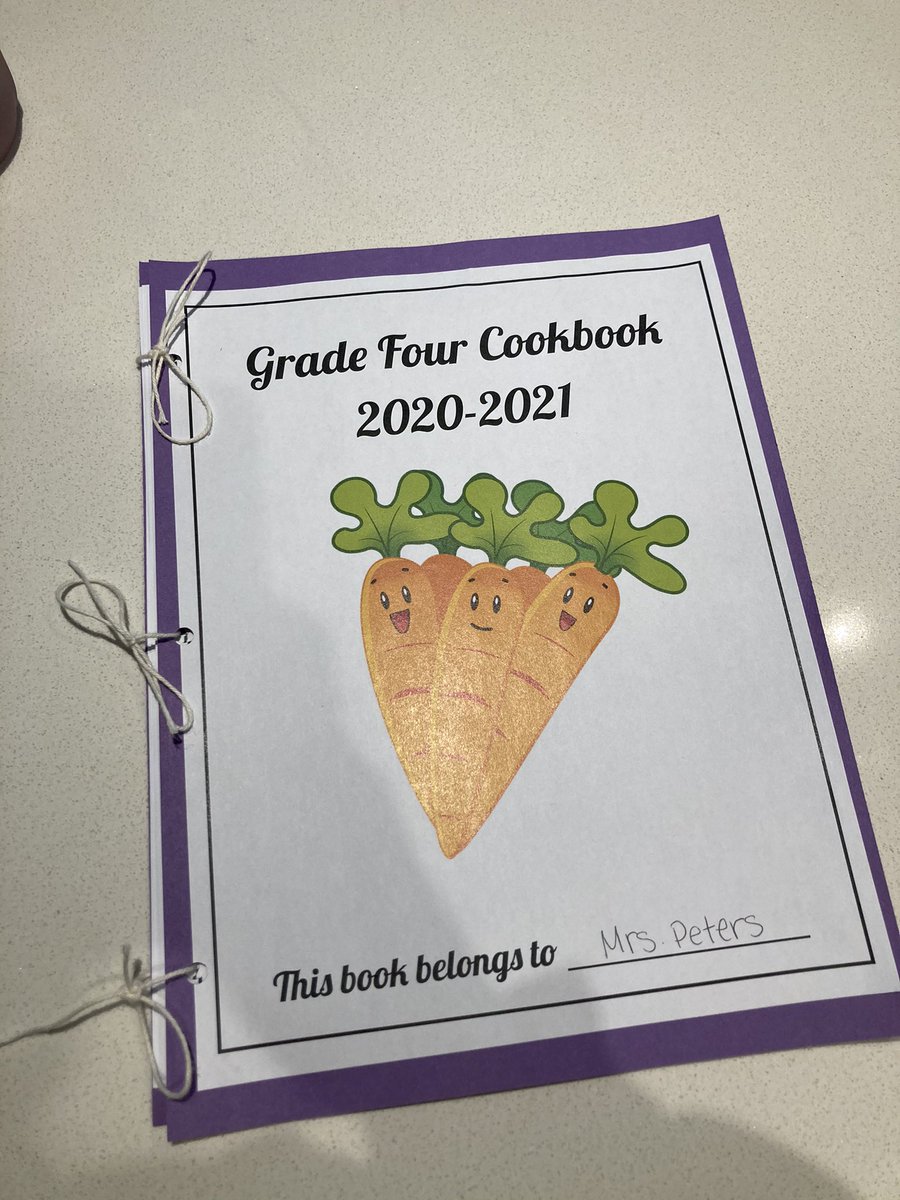 feepeters's tweet image. Grade 4s made a healthy cookbook to share with their community! 🥕so happy to see how it all came together   #beautycreating #scscloverdale #flex @SurreyChristian