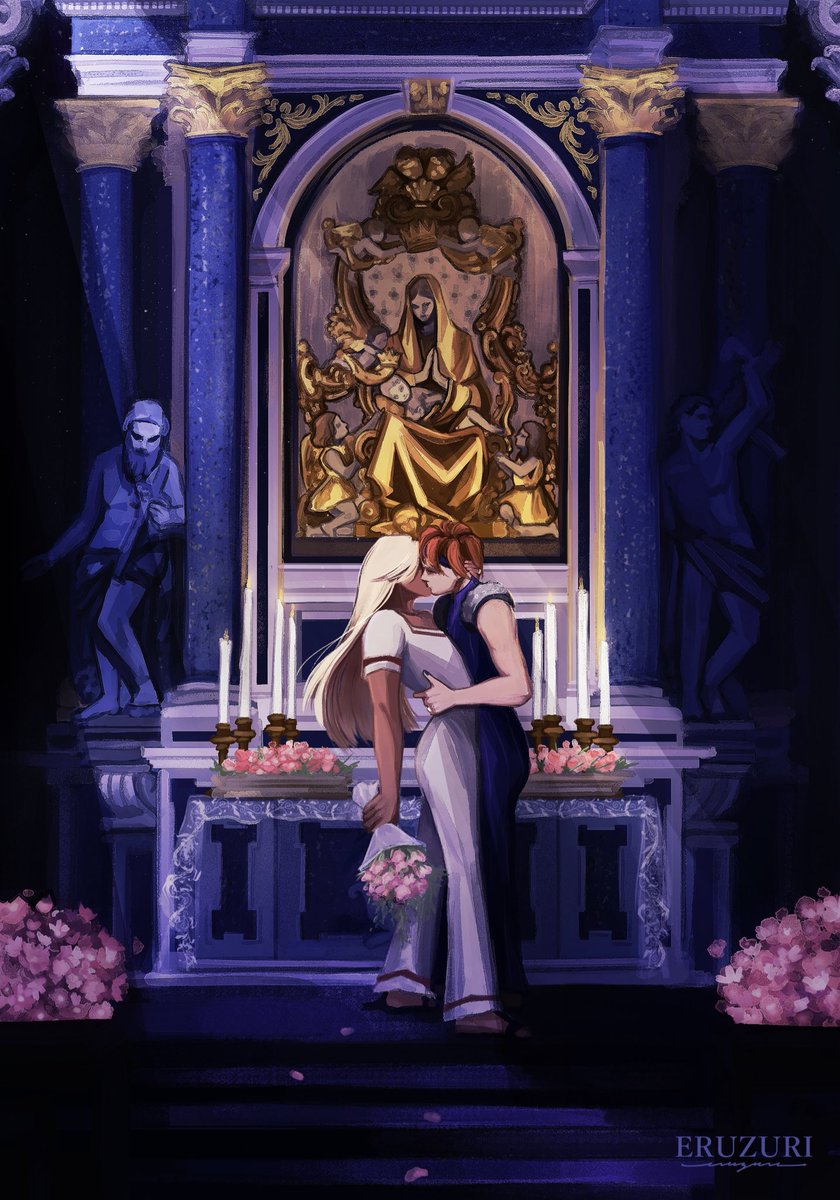 eruzuri's tweet photo. "After everything we went through, I just want a happy ending with you.” 
(Vows in Verona, @icaberries ) for @fiorizine 
-
🌸 Fic: https://t.co/yrlQVZ2v7o
🌸 Leftover Sales: https://t.co/mljPJoMFwf https://t.co/MfmP5HhFFo