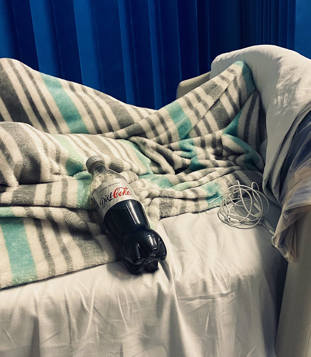 Today is sponsored by Diet Coke and Coffee. #sleepdeprivedmother #hospitalstay #femoralarteryrepair #roadtorecovery #rehabtime