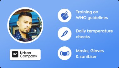 SubhadeepKol's tweet photo. I got a Men's Grooming service from @urbancompany_UC  today. Lakhindar did a fab job and followed all the hygiene steps. I felt safe and at ease getting services done at home. Great job Lakhindar and hope you win the UC Safe Badge!
#BringHomeTheExperts https://t.co/9dOlAYUzsg