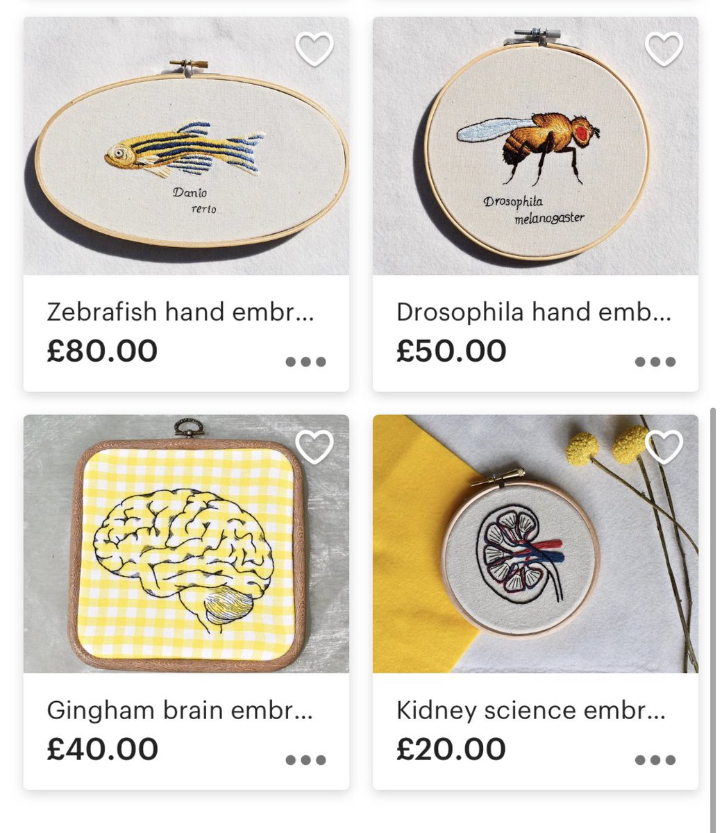 NeedlesNeurons's tweet photo. Now available on Etsy! #embroidery #SciArt #ScienceEmbroidery https://t.co/G0DxvJxmSg