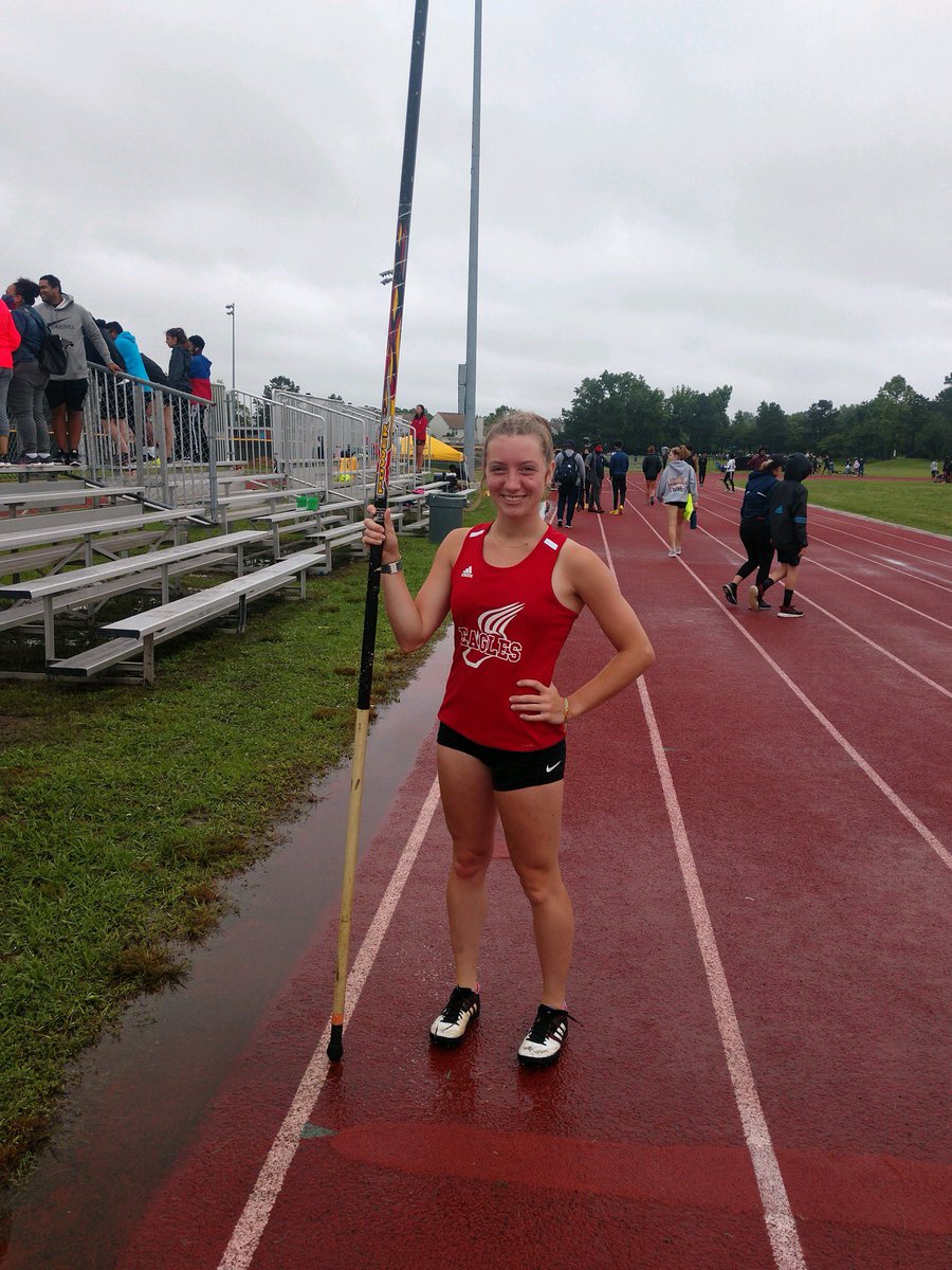 Congratulations Elodie Walton.  3rd Place in Region (Pole Vault) State Qualifier
