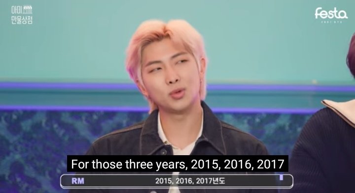 taemworks's tweet photo. joon talking about the hard years 2015, 2016, 2017 for them and armys, THEY KNEW EVERYTHING https://t.co/GTkkgFIPR8