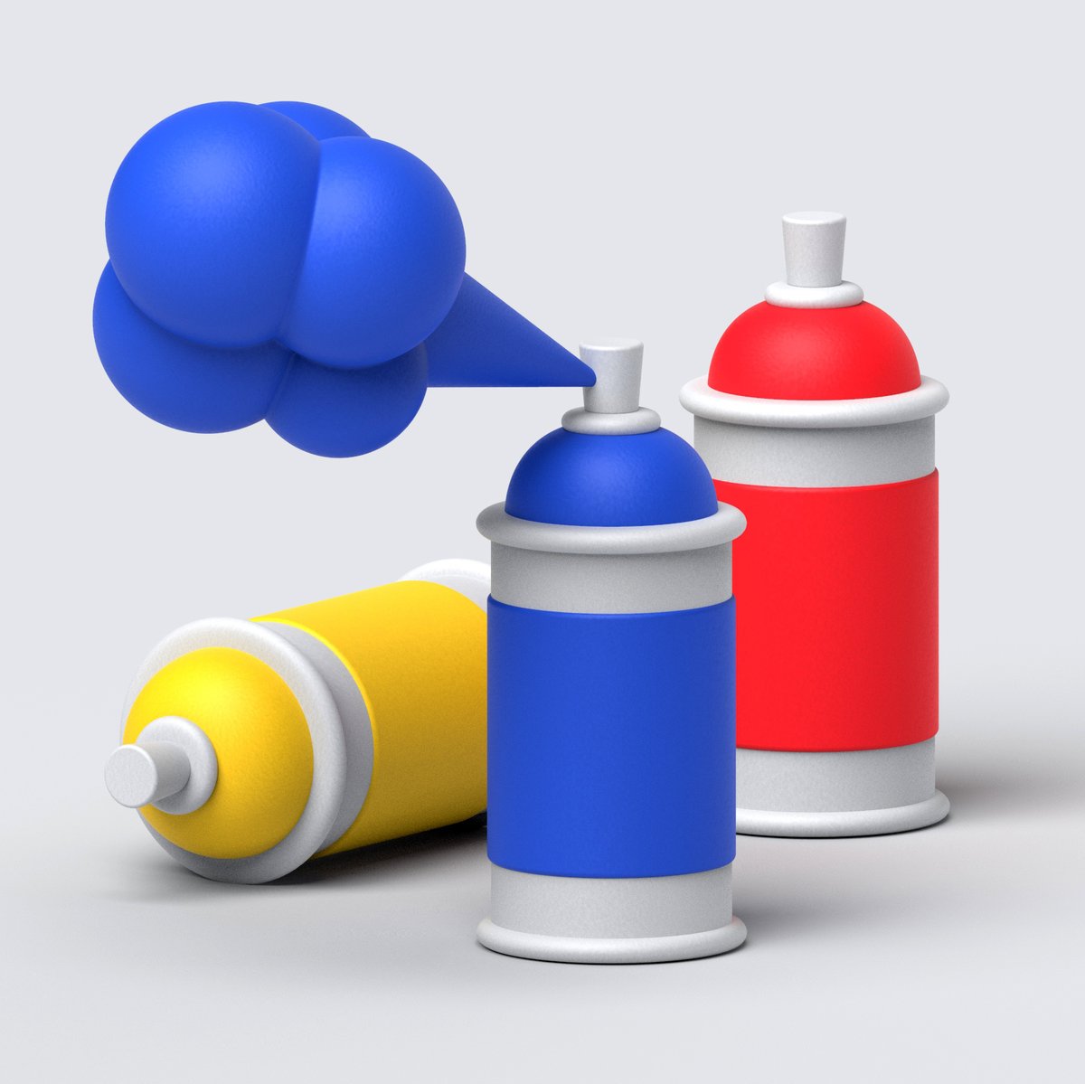 Blob_Lab's tweet photo. Calling all Blob Collectors! 15 minutes until the Spray Paint raffle on the discord!! https://t.co/ElXlSrKVZ9