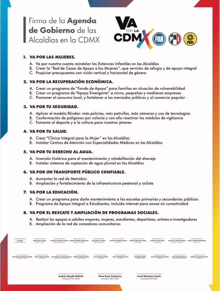 PAN_CDMX's tweet photo. 📢 ¿Sabías qué? 🤔

📝 Nuestras Alcaldesas y Acaldes firmaron una Agenda de Gobierno en común que implementarán en sus alcaldías.

@STaboadaMx @giogutierrezag @MargaretSaldana @alfagonzalezm @mauriciotabe @Luis_GQM @AdrianRubalcava @lialimon @SandraCuevas_

#SíHayDeOtra 🙋🏽‍♀️🙋🏽‍♂️ https://t.co/MGweHg0nxR