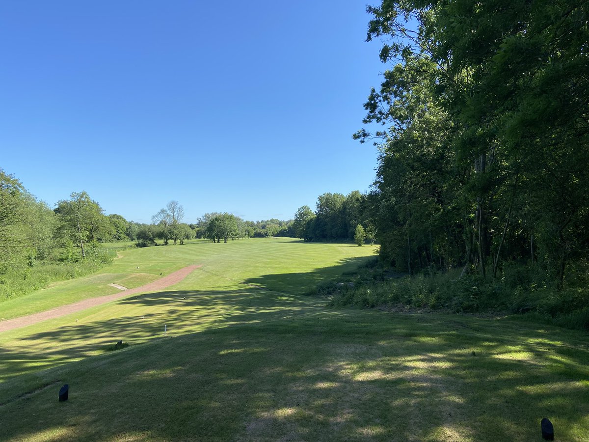 birchwoodgreens's tweet photo. After a light sanding the new 3rd tees are ready for the debut this Sunday @Birchwood1 a massive improvement on the original tees giving us better surfaces and a bigger surface area to use. #progress #keeponimproving https://t.co/sxynYzp44w