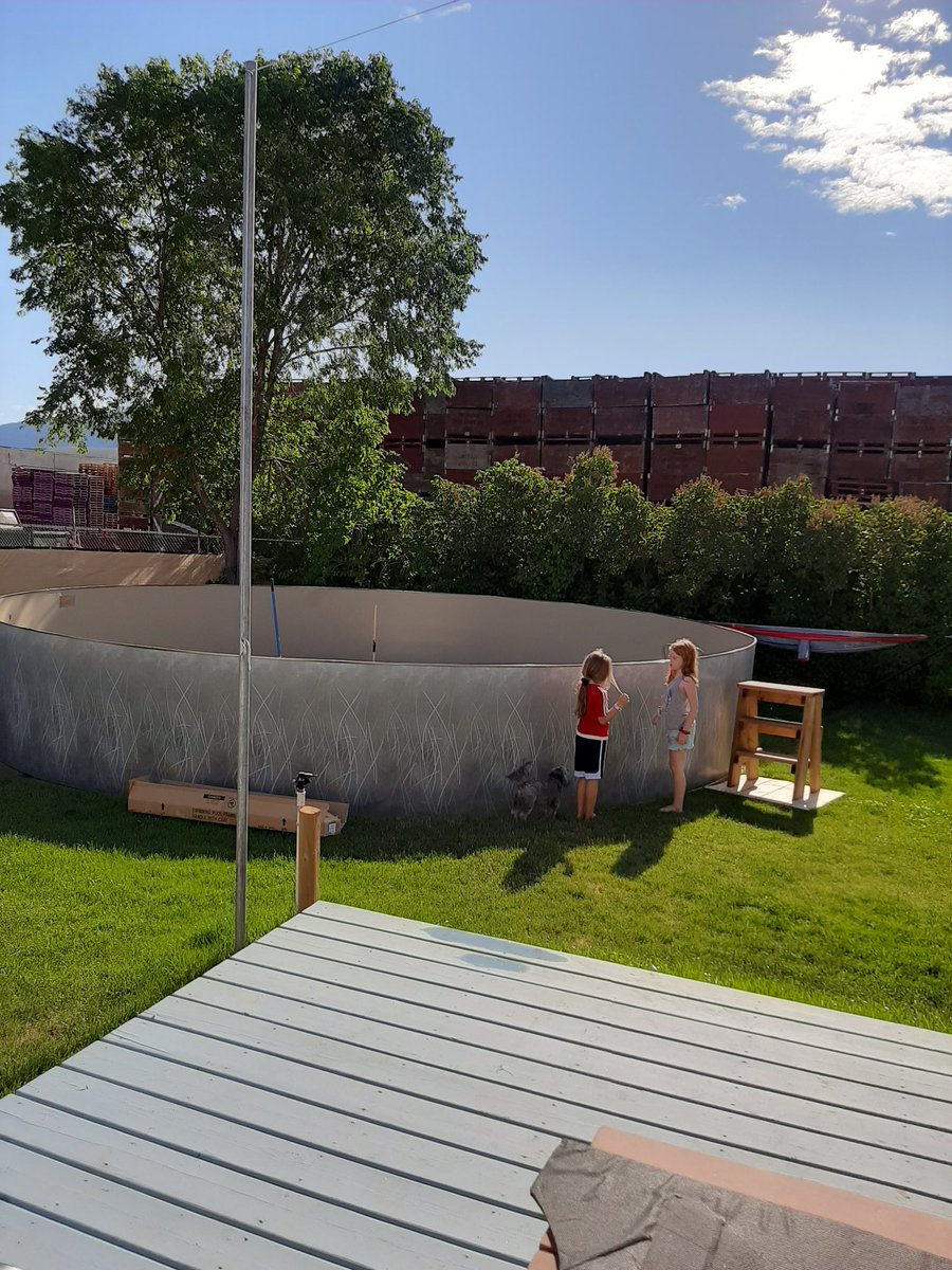 Pool building day!  #mathiseverywhere