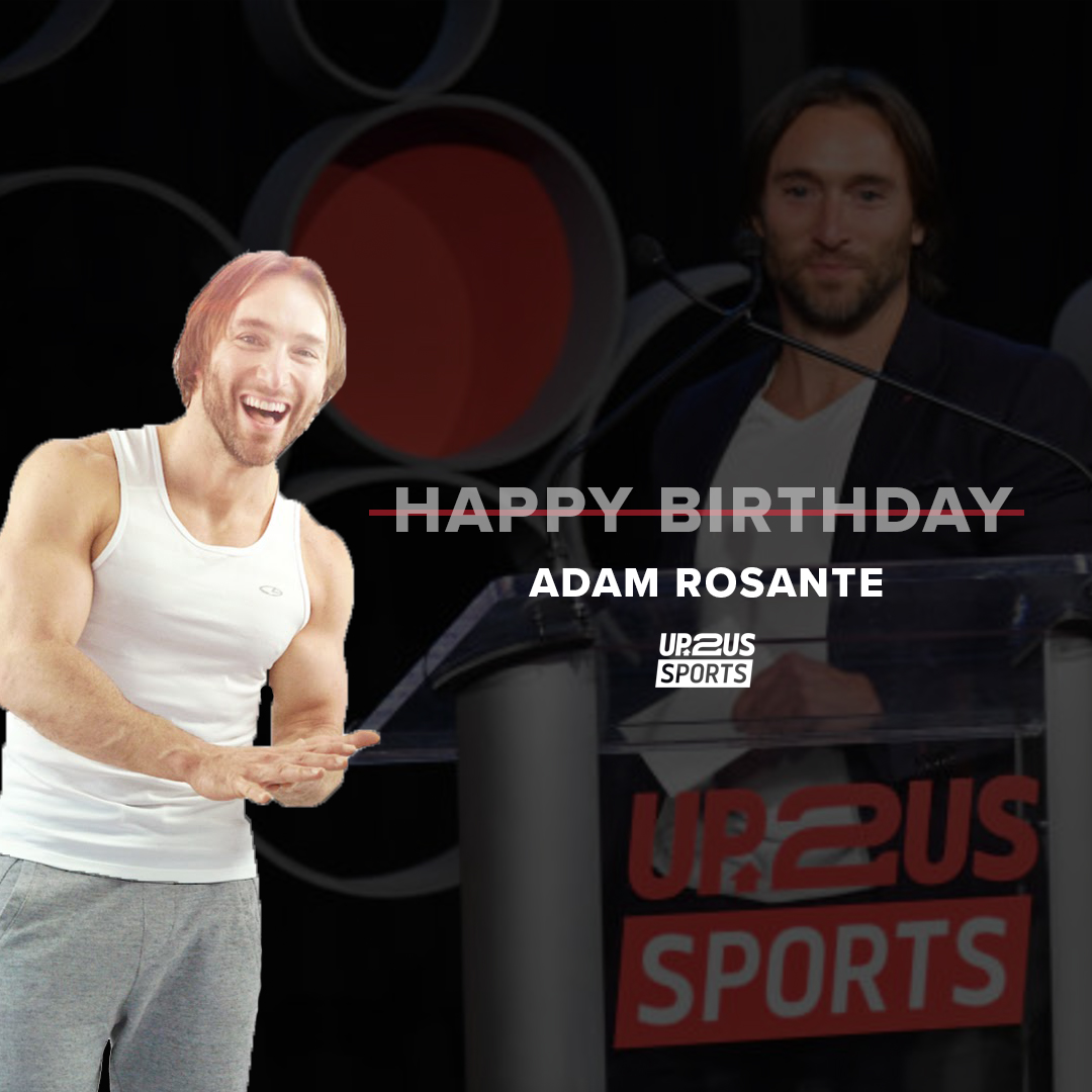 Happy birthday to our #Up2UsSportsAmbassador <a href="/AdamRosante/">Adam Rosante</a>! 🎈🎉