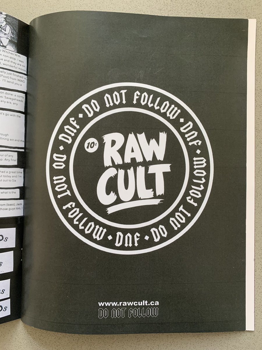 rawcultdnf's tweet photo. Some RAW CULT content in the latest issue of Stinkbug π΄ββ οΈ #BillDanforth https://t.co/iRU35kaIa8