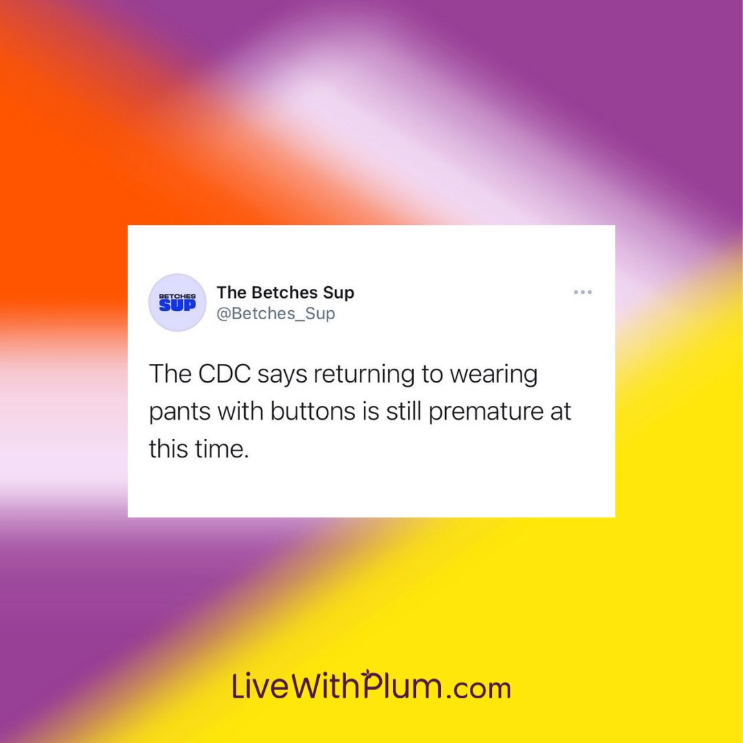 Haven’t worn real pants in too long 😂

Anyone else guilty of this too?! 🙋‍♀️🙋‍♀️

👉Follow us <a href="/LiveWithPlum/">livewithplum</a> for more relatable memes and check out all of our FREE home buying and renting resources at the link in bio!