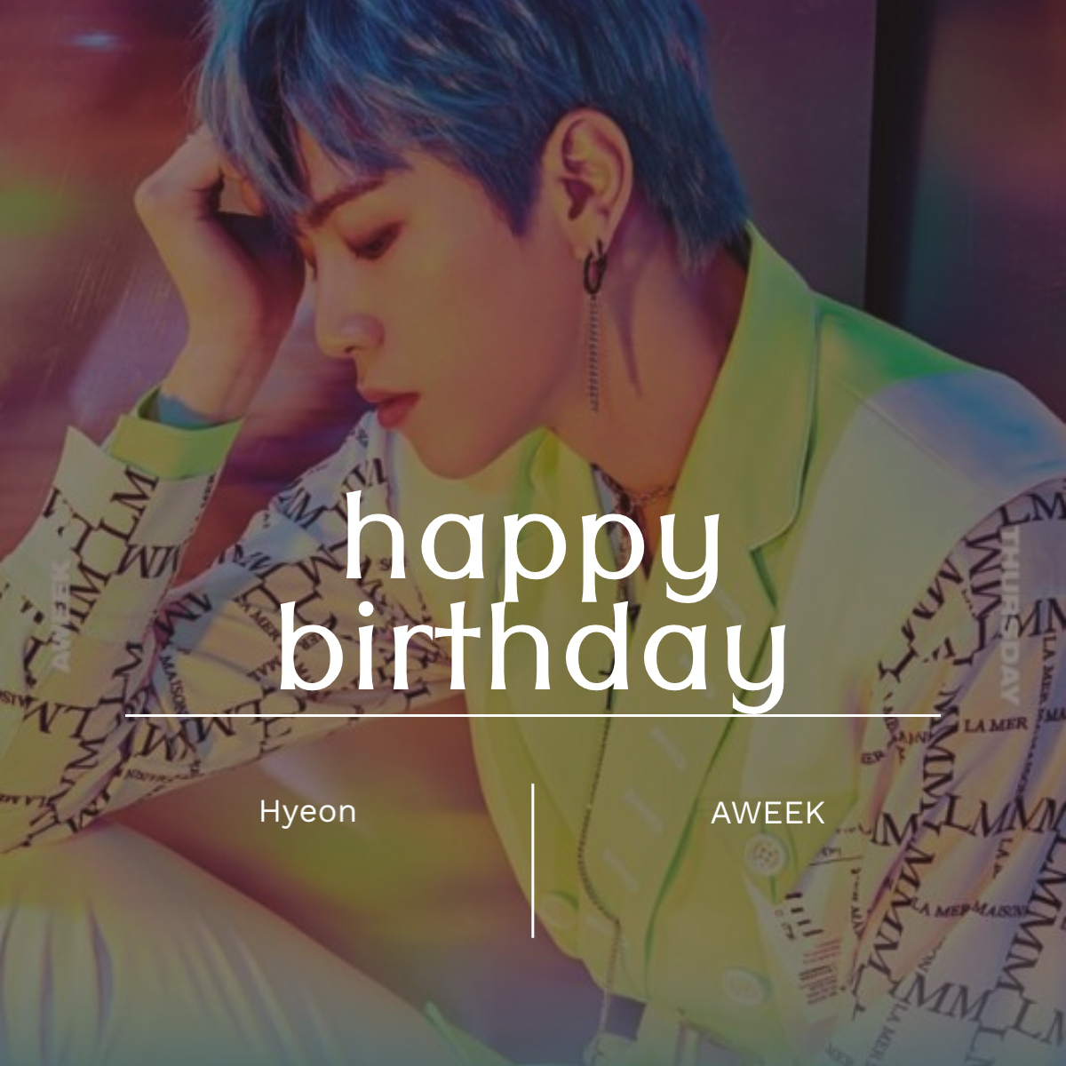 TooOld4Kpop's tweet image. #HappyHyeonDay #Hyeon #AWEEK