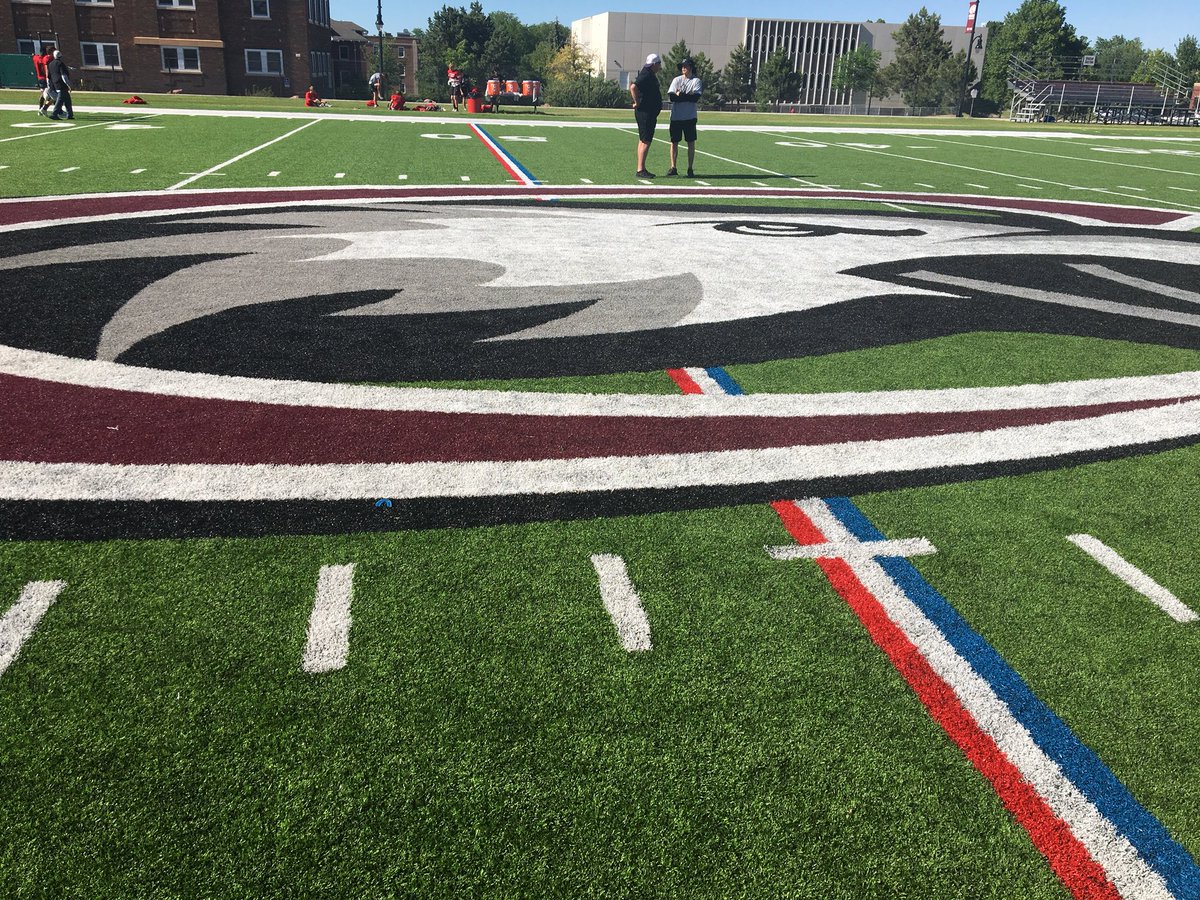 Bluffs_Football's tweet photo. Thanks to @CSCFootball and @CoachJayLong for another great team camp!  The Bearcats got better this week!   #NeverFlinch https://t.co/8NcuZLH1TS