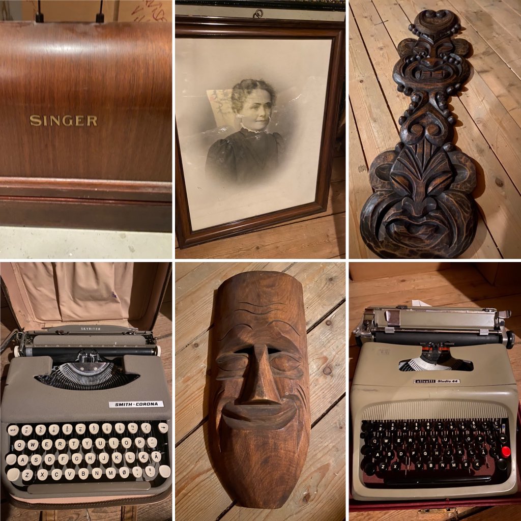 #twitterhjelp
Kjenner du til et pålitelig antikvariat i Oslo? Rydder loft og har arv fra besteforeldre jeg ønsker å selge. Bilder, gamle trefigurer fra utenlandsreiser i 20-åra, fat, skrivemaskin, symaskin. 
Tips mottas m takk:) #antikvitet