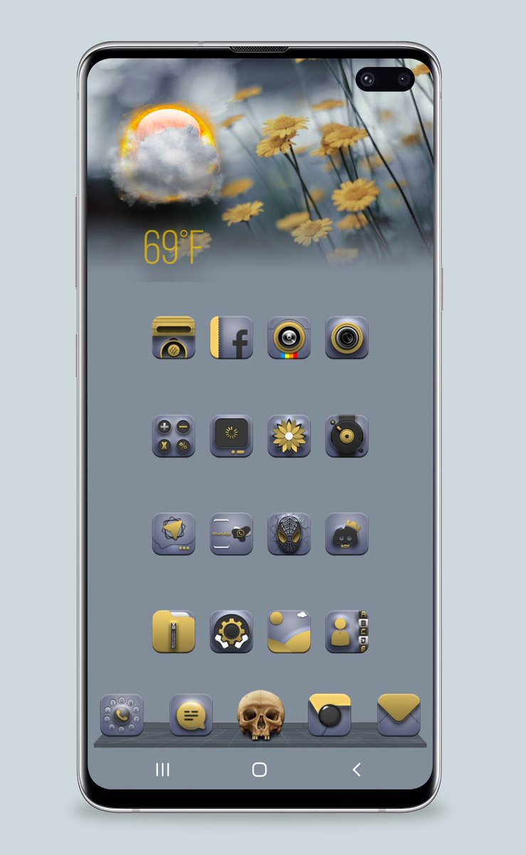 Fattone66's tweet image. My weekend setup #CrazyColor by @le1onardo great looking icons and thank you plus this @GhanoDZpro #Kwgt.