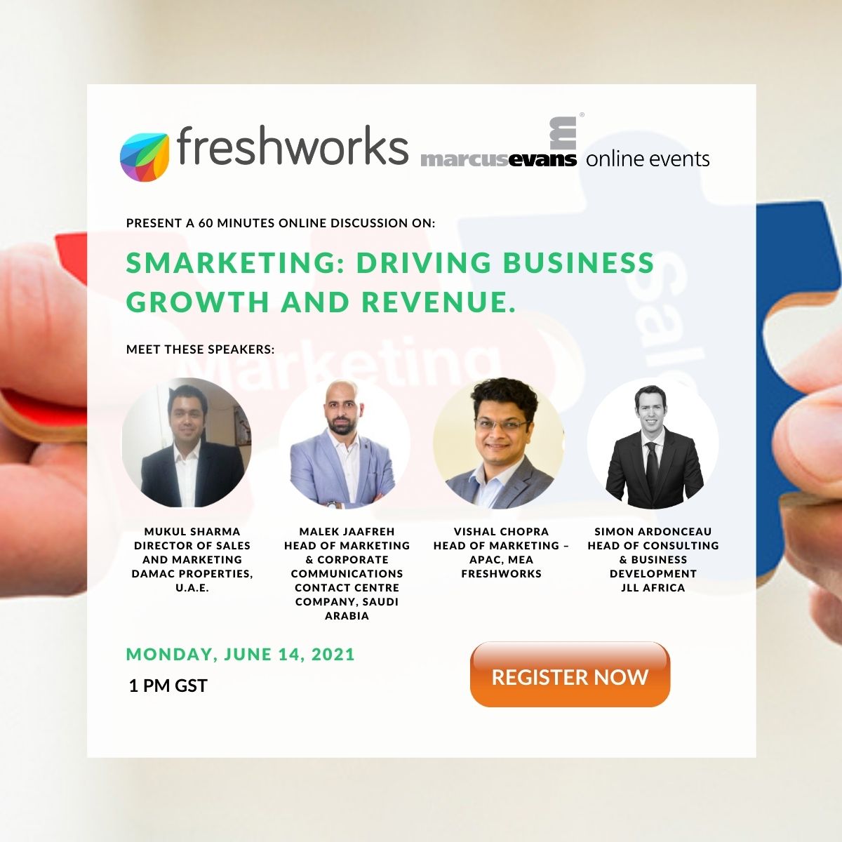 mukulsharma36's tweet photo. Friends do join me on 14th June 2021 till then Stay Safe #marketing #smarketing #sales #businessplanning #business #marketingtips #SalesLeadership #revenue #marketingnews #views #motivational #Leaders #realestatenews #realestateagent  #businessdevelopment  @FreshworksInc @ON24 https://t.co/yqMS3vgchV