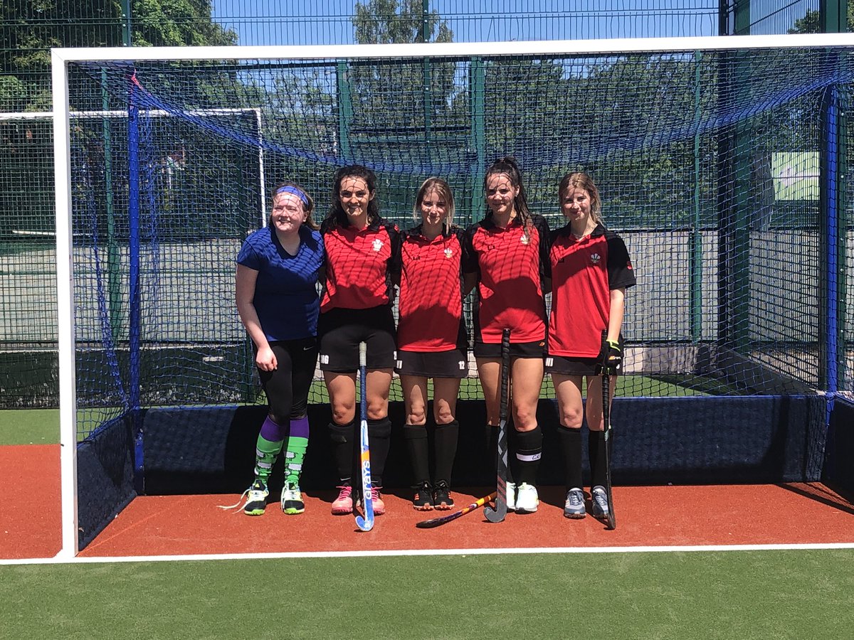 NWGHockey's tweet photo. Fantastic to get the North Wales squad back together today against a North Wales senior team. Very competitive and evenly matched game with a final score of 1-1! Good luck to Tea, Cerys, Siwan, Nanw and Sioned as they now leave the squads and go to uni!🏑 https://t.co/66S9uaIgcz
