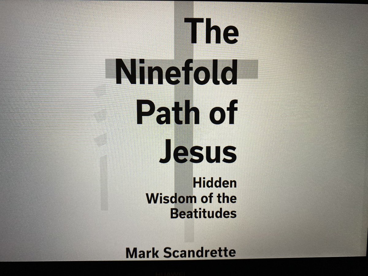 bdsumner's tweet photo. Starting into a new book this weekend by @MarkScandrette. I’ll be tweeting as I go but because I’ve read his other books, I can already tell you that you’ll want to pre-order this one. Release date is July 13. #ninefoldpath #thebeatitudes #beatitudes #newbook  #launchteam https://t.co/sqfrSea4op