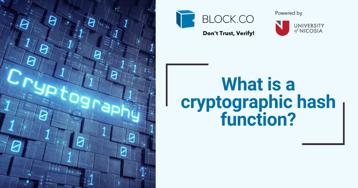 Blockdotco's tweet photo. Do you know about the specifics of the hash functions❓ Interested in mathematics behind our #blockchain solution? #BlockCo can clarify all the confusion.
Check out the answer to this and many more questions here 👉 https://t.co/1d0JSzjEGR
#hash #cryptographic #faq #function https://t.co/LviNSxNOOr