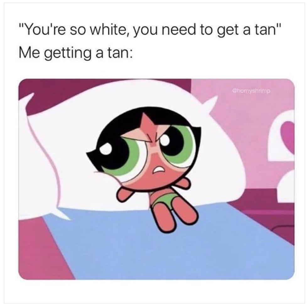 TheKristenKae's tweet photo. Every. Dang. Time. Lol 😂 #redheadproblems #paleskinproblems #snowwhiteskin #whatstanning https://t.co/AfZRfvmfLd