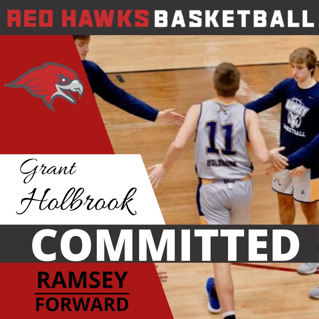 🚨Red Hawk Commit🚨

Grant Holbrook 
Ramsey HS
Forward 

Please join us in welcoming Grant and his family to the Montclair State basketball family!! #Habits