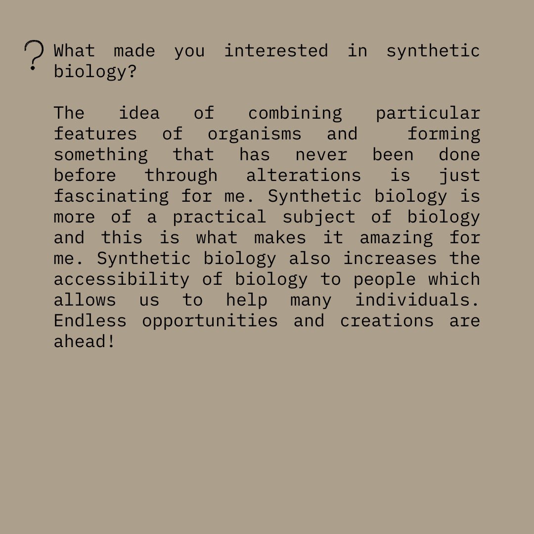 Meet our next member: Ozan! Stay tuned for the rest of our team members ✨