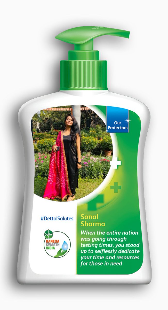 sonalsharma02's tweet photo. #DettolSalutes #COVID19 #coronahaaregaindiajeetega #StayStrongIndia 

@DettolIndia https://t.co/pFUYgiepw2