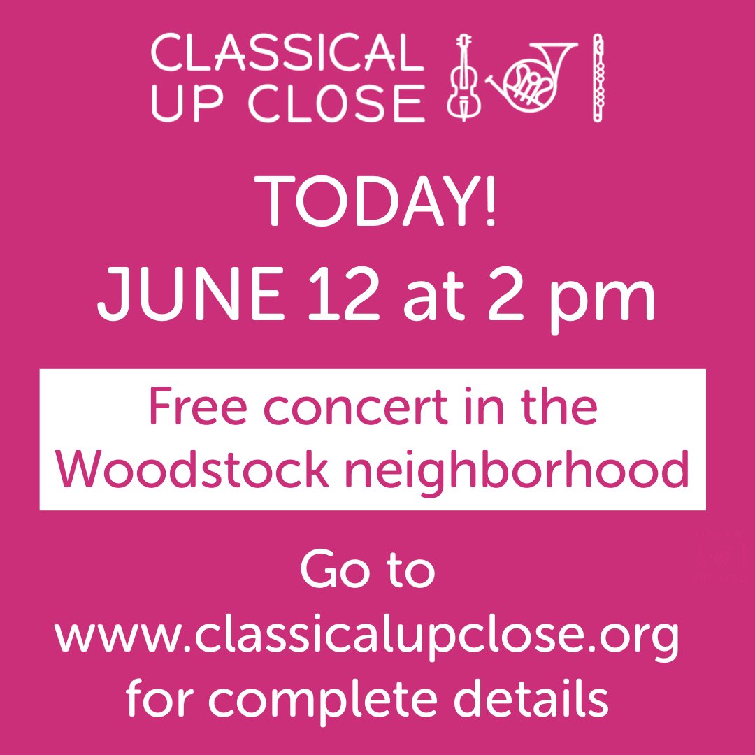 Free concert today, June 12, 2-3 pm, 4810 SE Raymond St., Portland. Emily Cole, Greg Ewer, violins; Charles Noble, viola; Kevin Kunkel, cello; Jeff Johnson; Carin Miller, bassoon. #upclosepdx #classicalupclose #freeconcert #portlandoregon