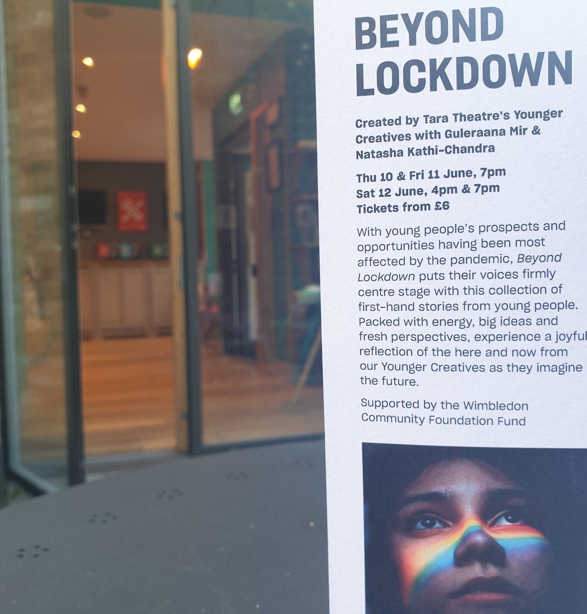 NicoleMay20's tweet photo. What a fabulous show #BeyondLockdown I thoroughly enjoyed the production. A raw, authentic, beautiful journey of storytelling @TaraTheatre
@KNatashaChandra @g_ting #TaraYoungerCreatives #CreativePeople https://t.co/zkjdOz87EM