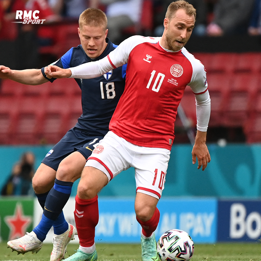 Grosse inquiétude pour Eriksen qui vient de s'écrouler sans raison apparente sur la pelouse.