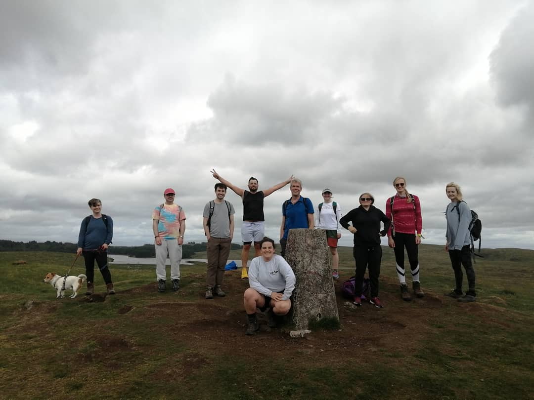 LEAPsports's tweet photo. Get Back OUT goes hiking! 😁🥾

Huge thanks to Rachel from @MhorOutdoor for an amazing day out guiding us through the Kilpatrick Hills! 😊👏

Get in touch if you stay in the Greater Glasgow area and want to do fun activities with LGBTIQ+ folks! 🏳️‍🌈 https://t.co/I8jfjss58u
