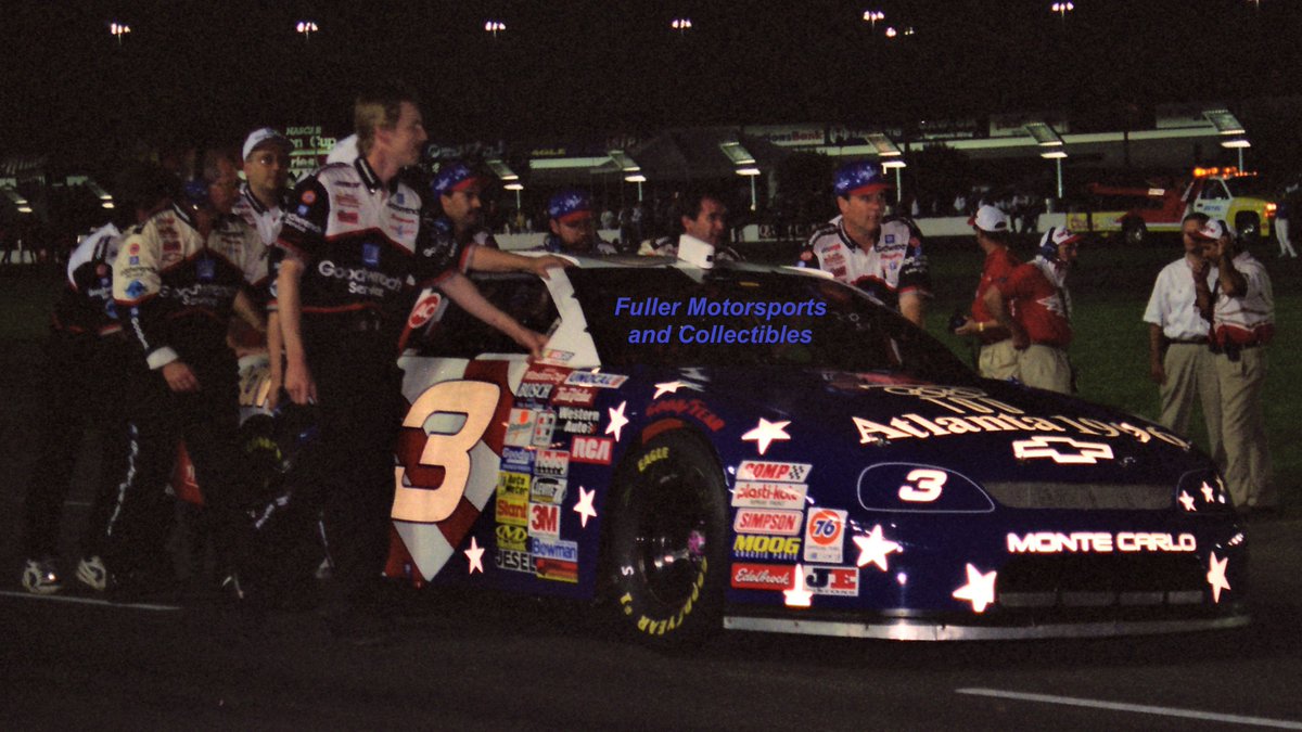 LegendsNascar's tweet photo. #TheFlyingAces lining up the 3โฃ car before #TheWinstonSelect All-Star race in 1996 at Charlotte.
#TheIntimidator ๐บ๐ธ https://t.co/diEchGFOE6