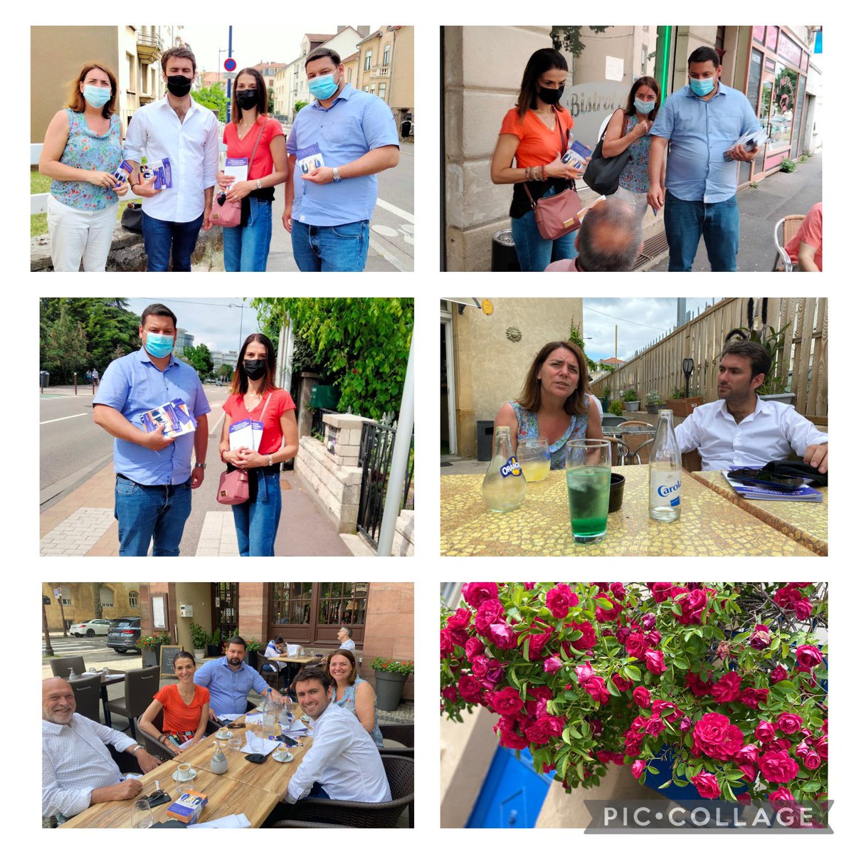 Confiance57's tweet photo. Déjeuner en terrasse Au Petit Louis, rencontres sur nouvelle-Ville et Sablon. Rafraîchissement au café du soleil ☀️ 
Journée de campagne J- 8 !
@jeremyaldrin  @MarjorieGoujon  
#cantonmetz3 #aldringoujon #électionsdépartementales2021 #Votez #moselleconfiance https://t.co/Cd8NKAddlx