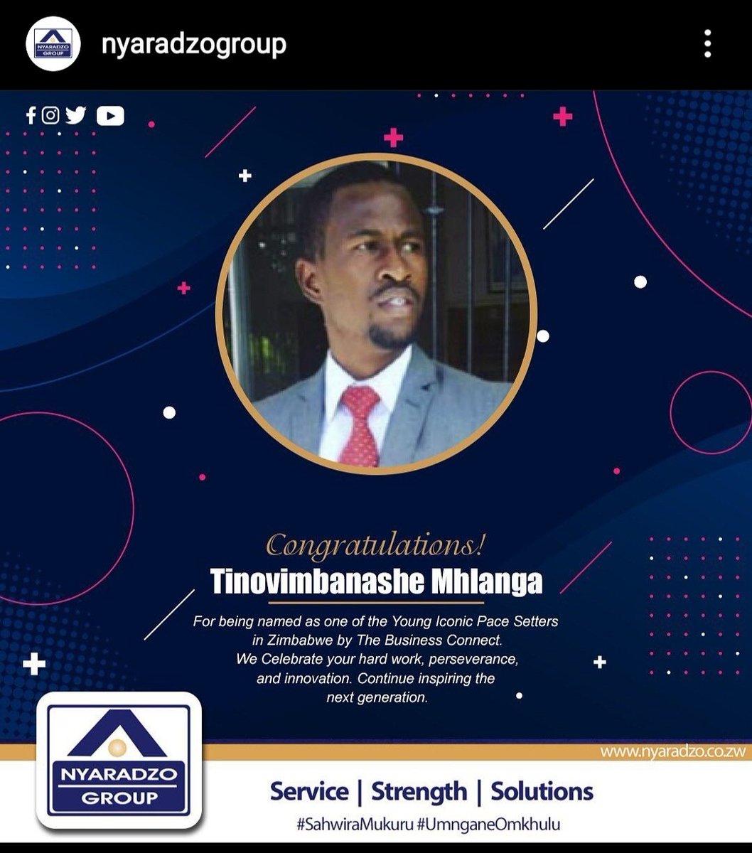 Tinovimba Mhlanga tweet media