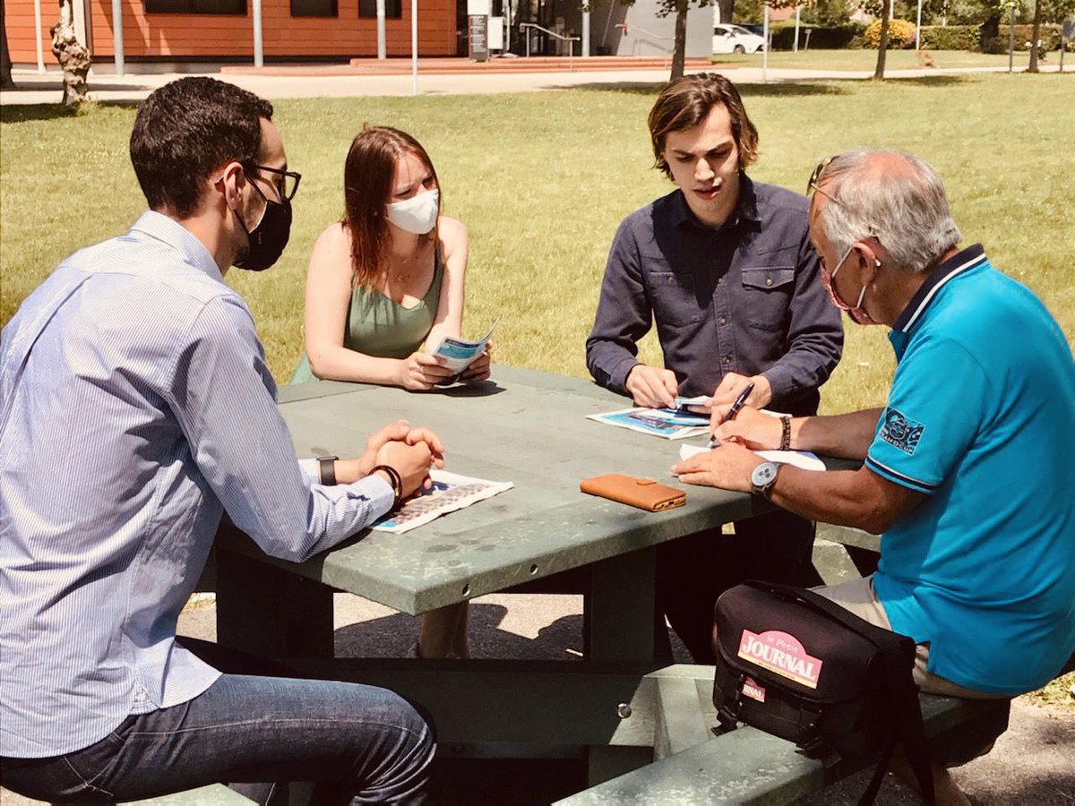 Dans les Hautes-Pyrénées avec les @JeunesMacron65 et <a href="/nathantumb/">Nathan Tumbarello</a> pour une journée entre Tarbes et Bagnères-de-Bigorre 🏔

Rencontres avec <a href="/PascalClaverie/">Pascal CLAVERIE</a> et <a href="/Sempastoushp/">JB Sempastous</a> et interview par la presse locale sur les propositions @jeunesmacronOcc pour le programme <a href="/ElanOccitan/">Nouvel Elan Occitan</a> ! 🗣
