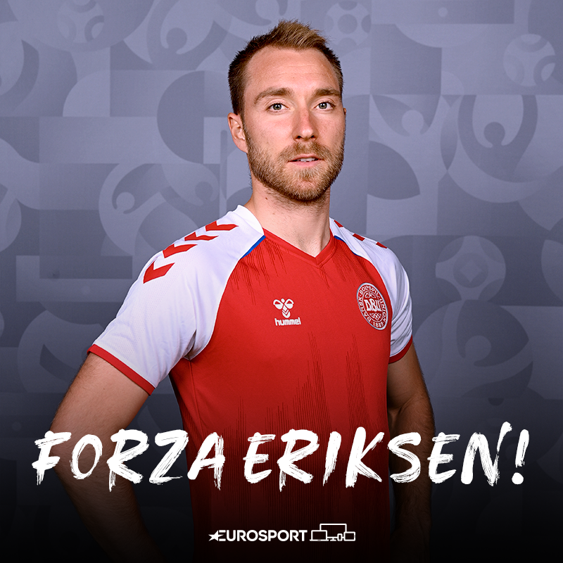 Eurosport_IT's tweet photo. FORZA CHRISTIAN! 🙏❤⚽
 
Malore in campo per Christian #Eriksen, sospesa #DanimarcaFinlandia.

#Euro2020 https://t.co/6Y0XQLdc1c