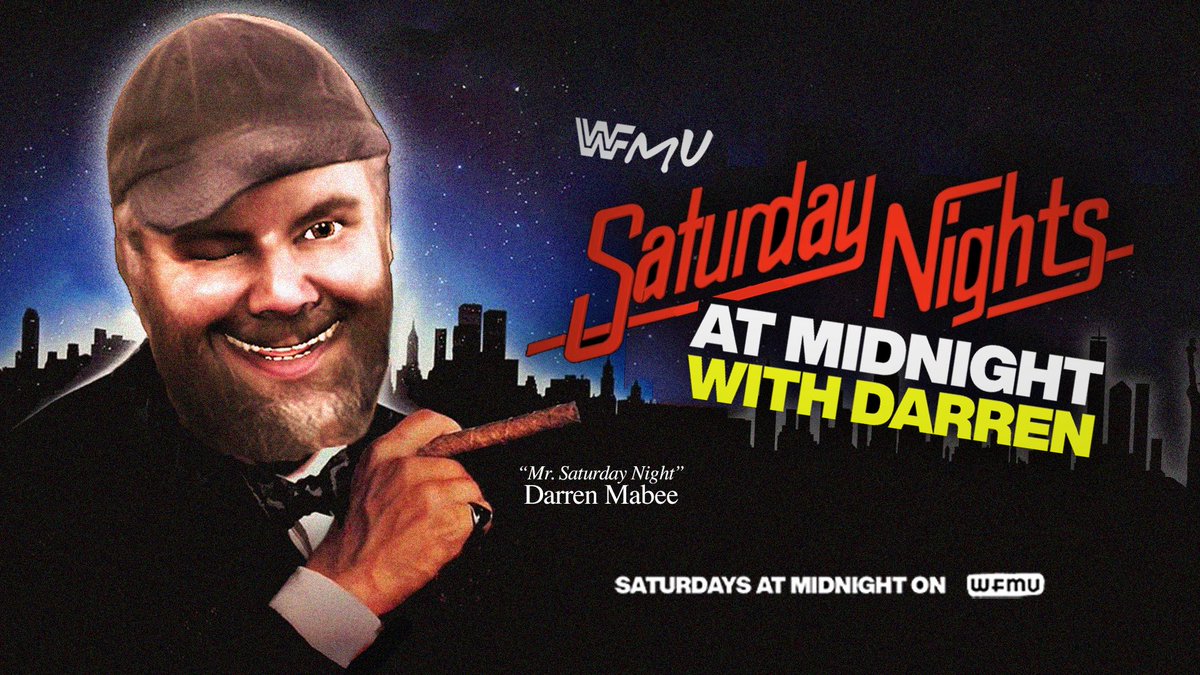 DarrenMabee's tweet photo. THE MAYHEM BEGINS TONIGHT AT MIDNIGHT ON @WFMU https://t.co/WYhSneOUFG