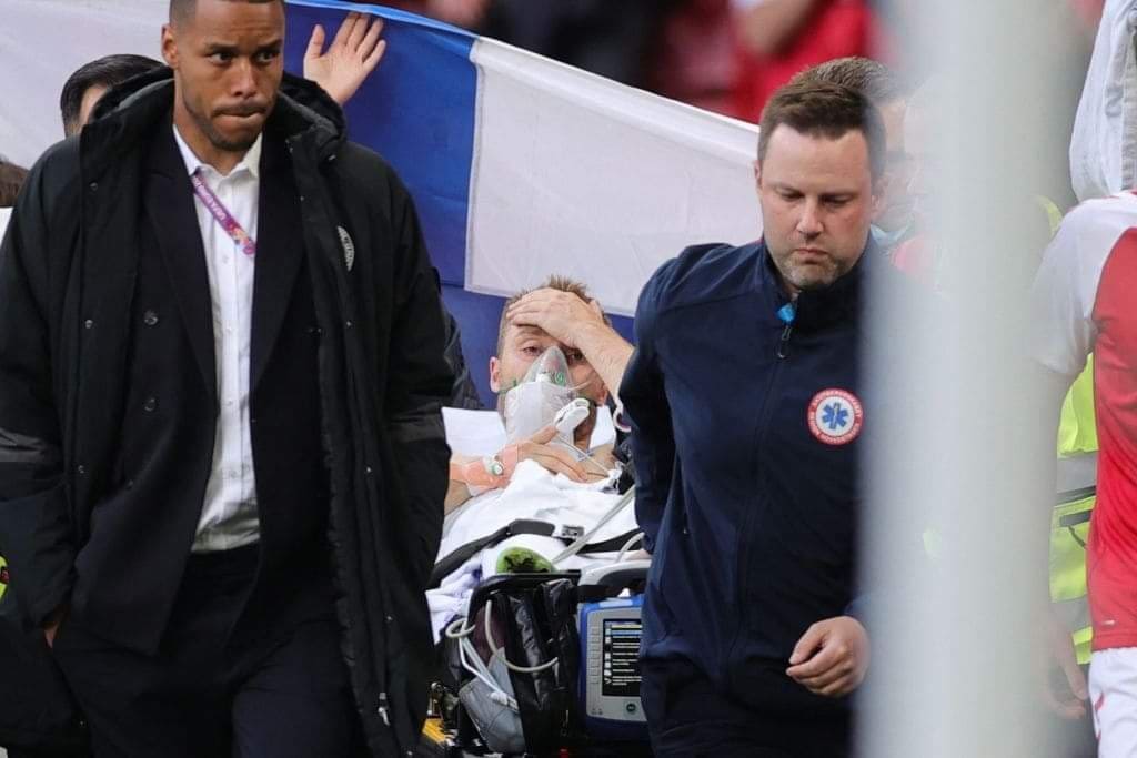 Christian Eriksen collapsed on pitch vs Finland… serious ...