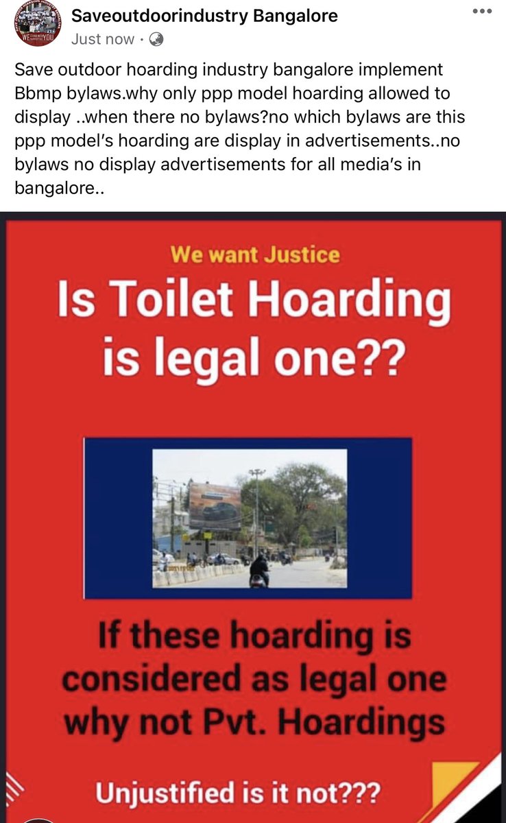 OutdoorSave's tweet photo. @CMofKarnataka @BBMPCOMM  @BBMPAdmn @nalinkateel @TOIBengaluru @BangaloreMirror https://t.co/YwZspQQZUw