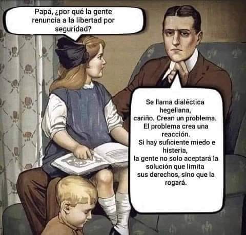 La dialéctica hegeliana ha sido una herramienta eficaz del Gobierno para "gobernar".