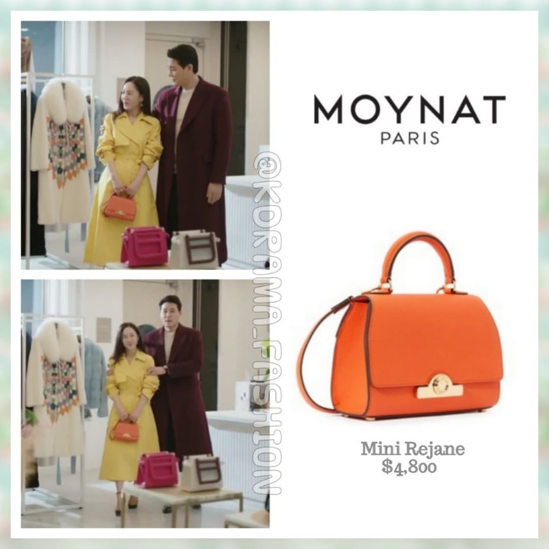 Kdrama_Fashion on X: Park Joo-Mi carried MOYNAT Mini Rejane Bag