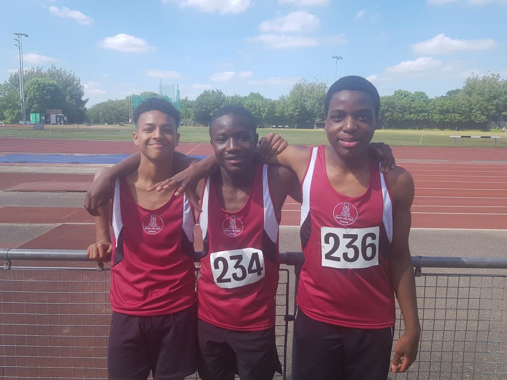 KHPschool's tweet photo. 2 years on and the boys are still smashing it at the Bucks Schools Athletics Championships. Well done today on your Gold Medals and congratulations for qualifying for the National Championships in Manchester. 🥇🥇🥇 https://t.co/csqug7VV6K