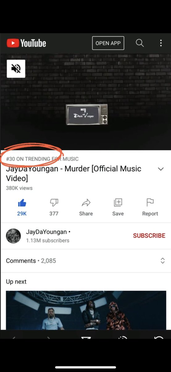 Devin_Swag3's tweet photo. My video number 30 trending on YouTube right now. That shit dope💪🏽 https://t.co/kaVKsmZh4b