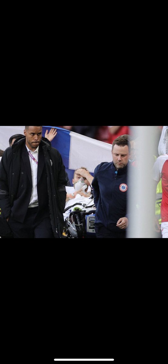 A lot of people will be as distressed as I feel right now but I’ve just been sent this picture of #Erkisen Let’s pray he is ok