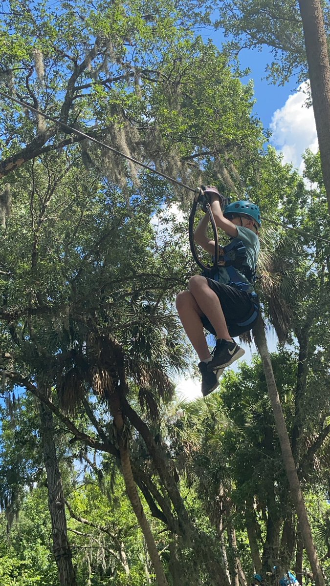 LighthouseCFL's tweet photo. Our Children’s Program are enjoying their first field trip since the pandemic started at the Seminole Aerial Adventures Rope Course. #LivesEmpowered #SeeWhatsPossible #LCF https://t.co/vusxxhWz5C