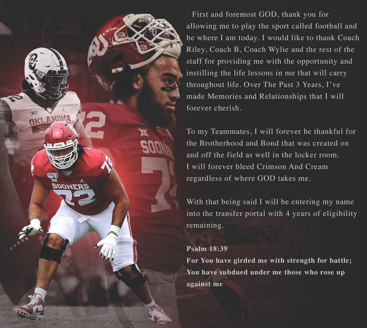 Thank You Sooner Nation 🖤