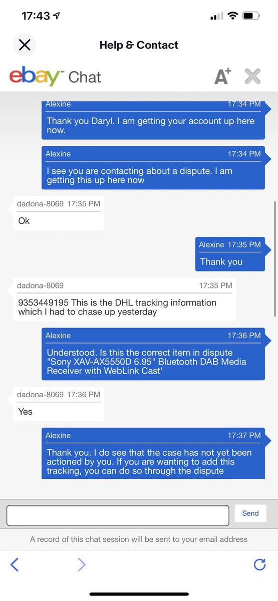 DonachieDaryl's tweet photo. @AskeBay @FinancialTimes @MailOnline so you told me to contact managed payment who wouldn’t do anything eBay won’t do anything nor give me any information https://t.co/IYiFGyJYCI