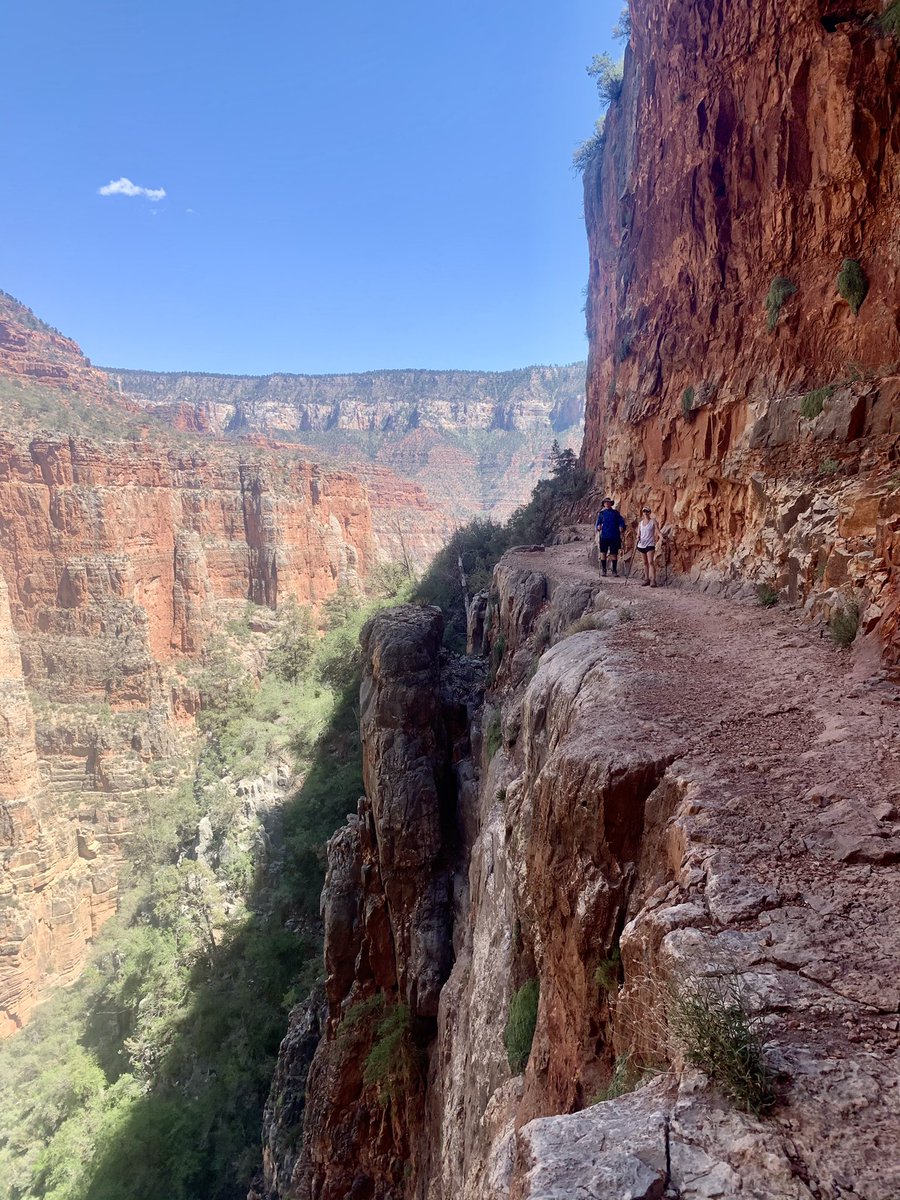 turtleboards's tweet photo. South Rim to North Rim - Grand Canyon hike. Quite the adventure! 👍🏻🇺🇸 https://t.co/6s9V1sfzgK